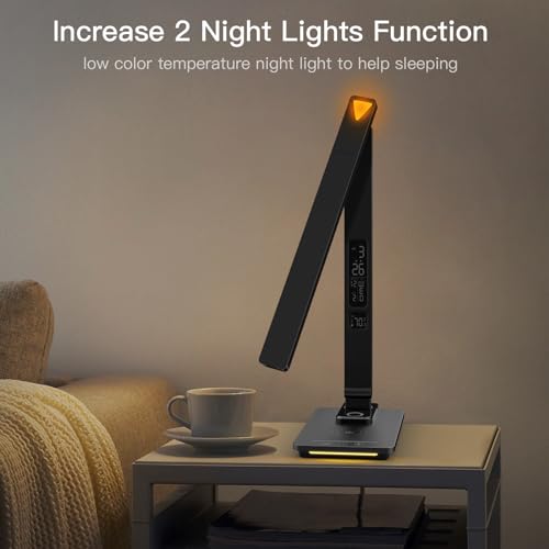 LED Desk Lamp with Wireless Charger