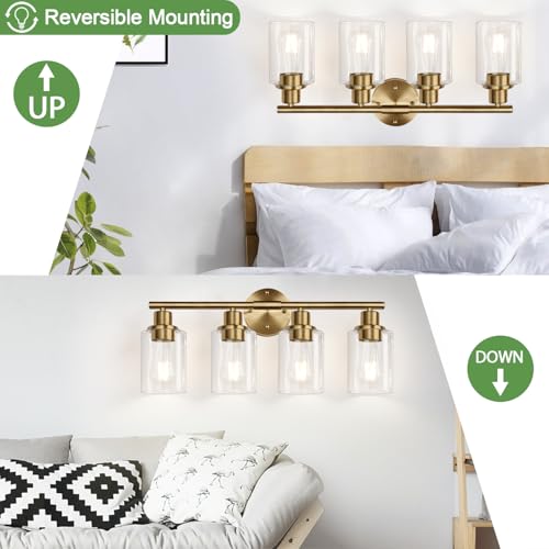 4 Light Bathroom Light Fixtures