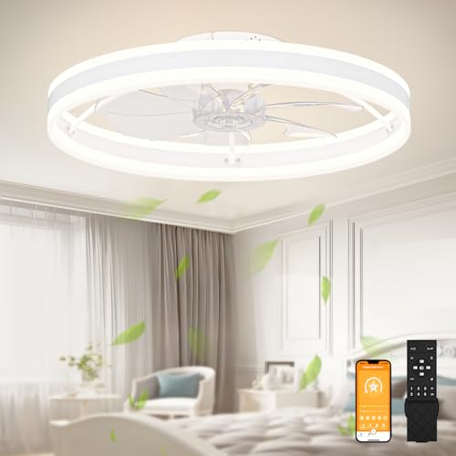 Low Profile Ceiling Fans with Lights and Remote