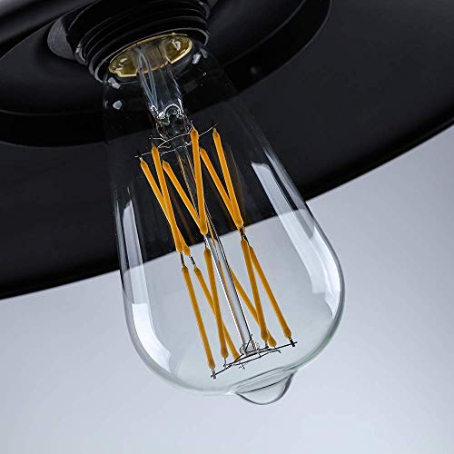 LED Edison Bulb Dimmable 12W 3000K Soft White 1200LM (2 Count)