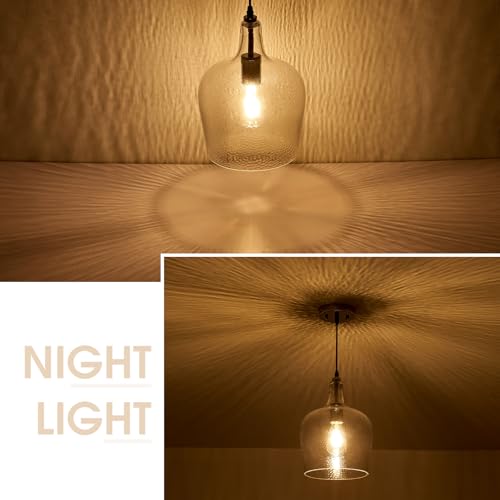10”Chrome Hammered Glass Pendant Light Modern 1 Light Single Dome Pendent Lighting Fixtures for Kitchen Island Dining Room Hallway