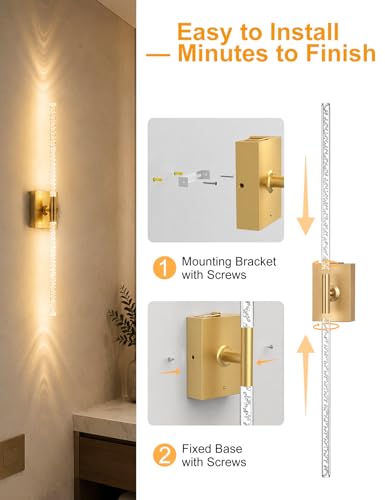 Rechargeable Wall Sconces Set of 2 (2 Count)