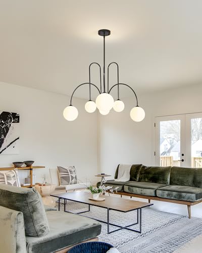 Modern Black Chandelier