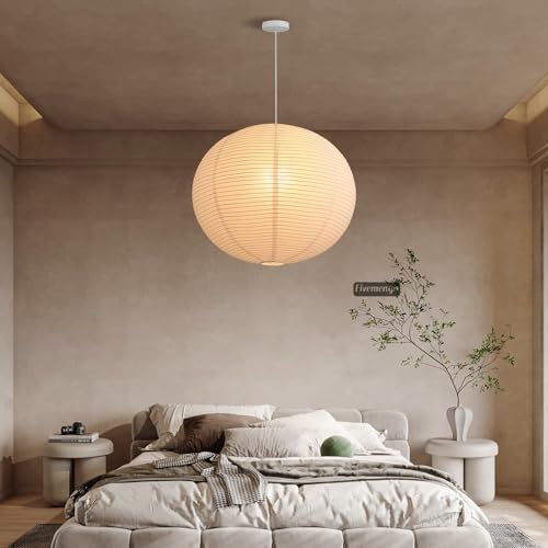Large Paper Lamp Pendant Light Kit