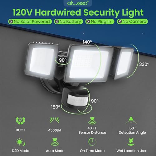 Motion Sensor Outdoor Lights (2 Count)