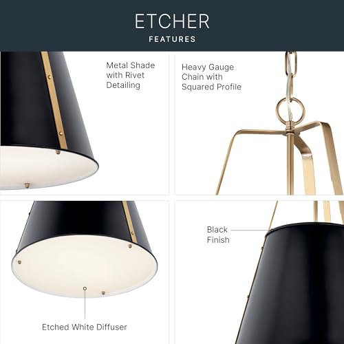 Etcher 2 Light Pendant Light