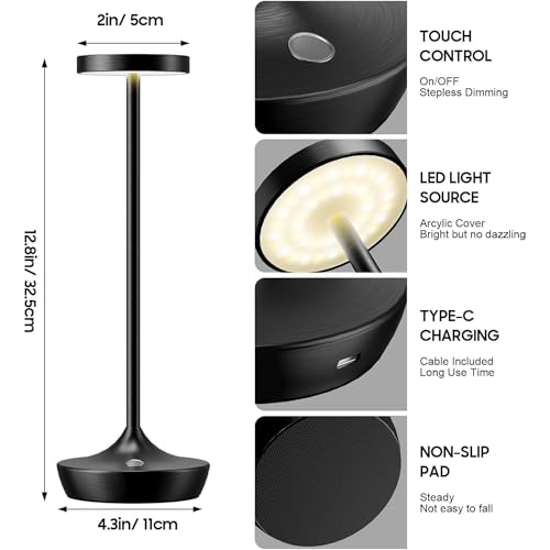 Cordless LED Table Lamps