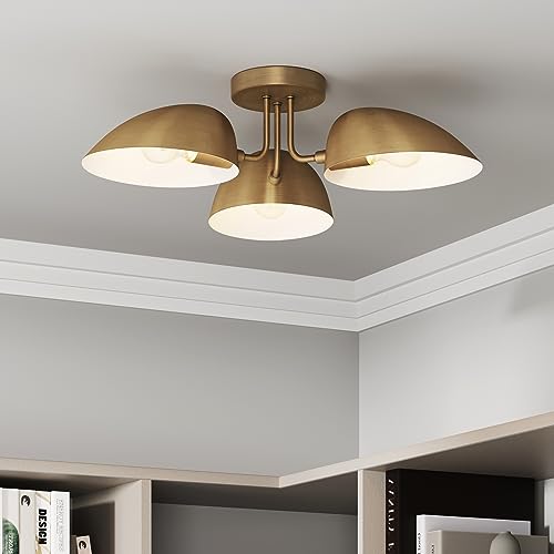 Argo Semi Mount Flush Ceiling Light