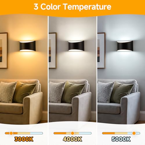 Modern LED Wall Sconce Set of 2 (2 Count)