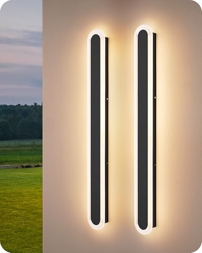 Upgraded 39.4" LED Outdoor Wall Light (78 Count)