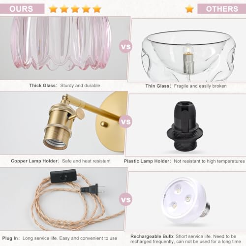 Plug in Wall Sconce