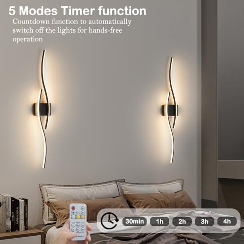 Black Vanity Lights Fixtures Over Mirror