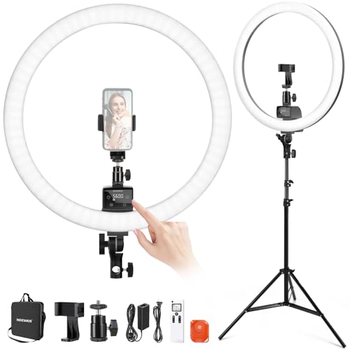 Advanced 18" LED Ring Light with Tripod Stand Phone Holder