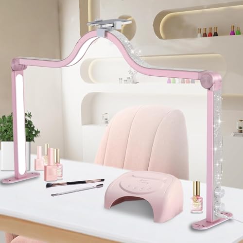 Half Moon Light for Nail Desk