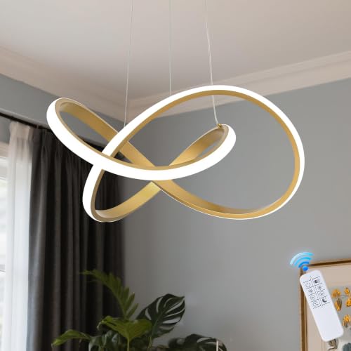 Modern Chandelier with Remote Control