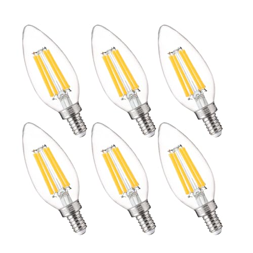 100W Equivalent Candelabra LED Bulbs 5000K Daylight (6 Count)