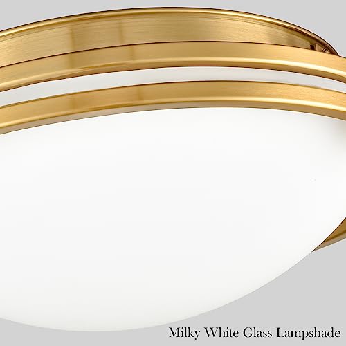 Modern Gold Flush Mount Ceiling Light