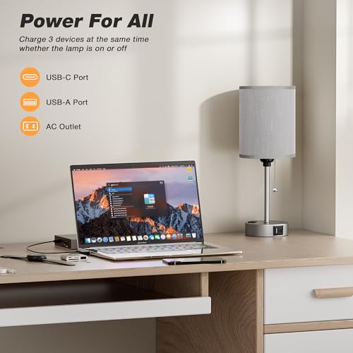 Small Bedside Table Lamp for Bedroom