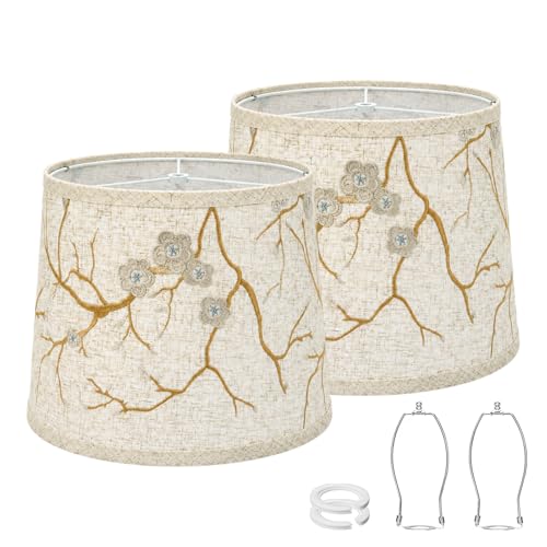 Drum Lampshades for Table Lamps (2 Count)