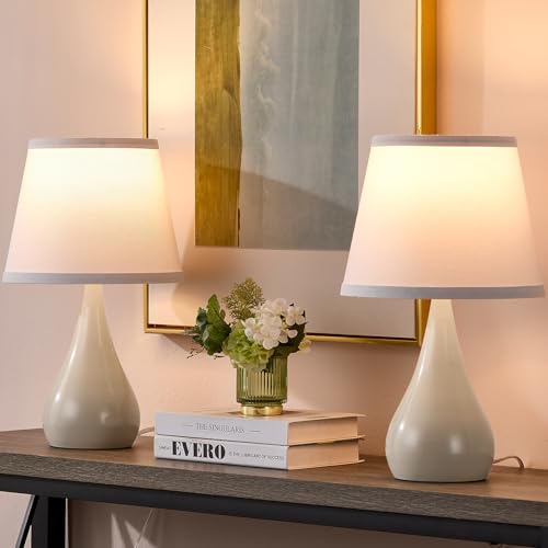17.3'' Modern Touch Table Lamp Set of 2 with 3 Way Dimmable (2 Count)