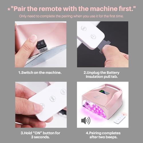 96W Cordless Nail Lamp