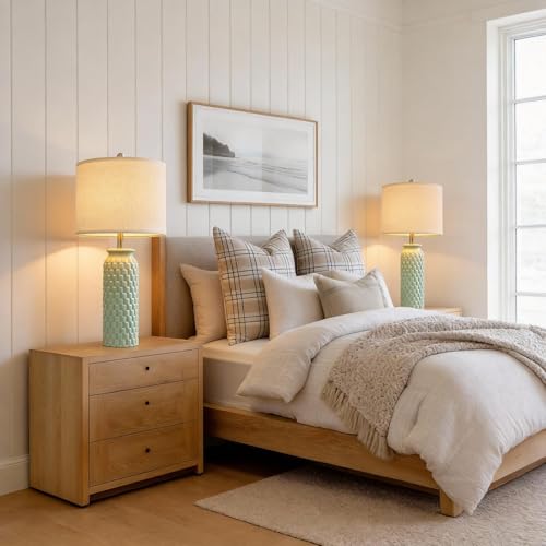 27" Ceramic Table Lamps Set of 2 (2 Count)