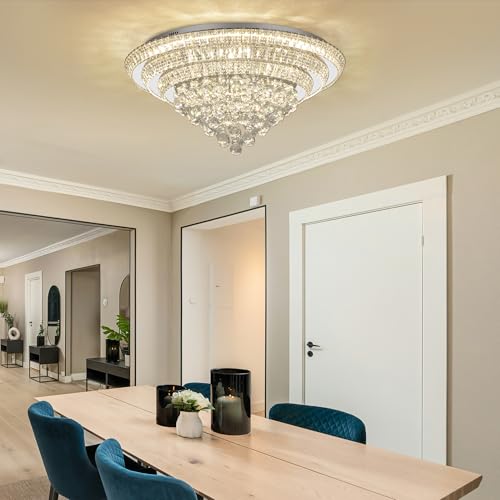 30" Crystal Chandeliers