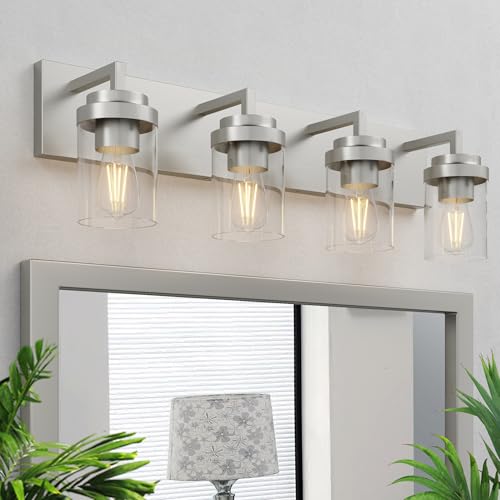 Bathroom Lighting Fixtures (4 Count)