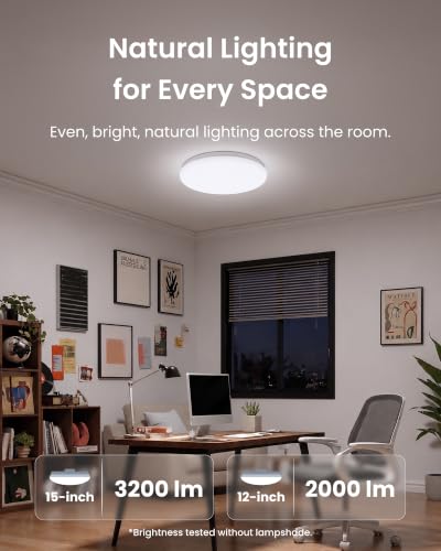 RGBICWW Ceiling Light 12 Inch 2 (12 Inch 2 Pack)