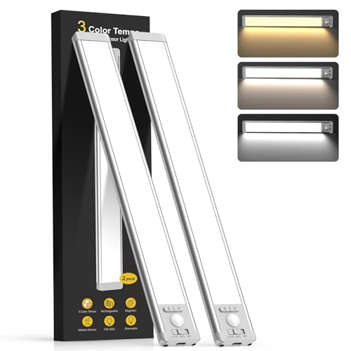 14.7inch Under Cabinet Lighting with 3 Color Temps (2 Count)