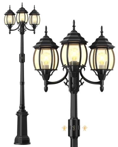 Motion Sensor Outdoor Post Lights