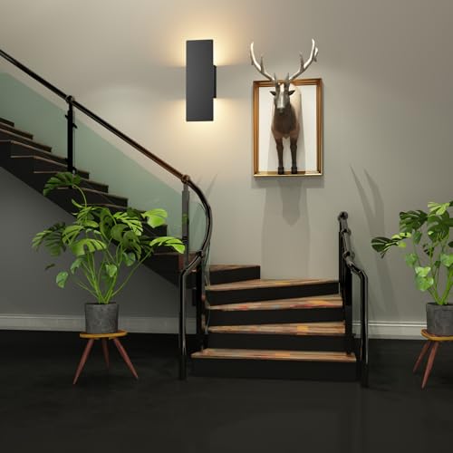 Hardwired Black Wall Sconces (2 Count)