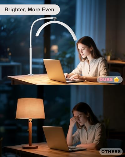 Half Moon Light for Nail Desk