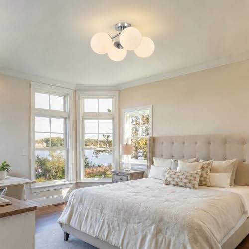 4 Light Mid Century Modern Ceiling Light