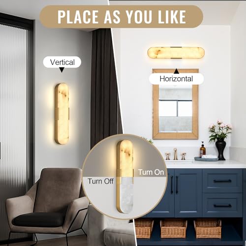 Alabaster Wall Sconce