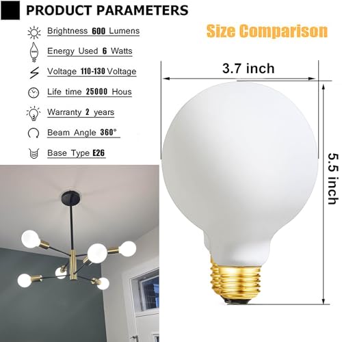 LED Light Bulb G30