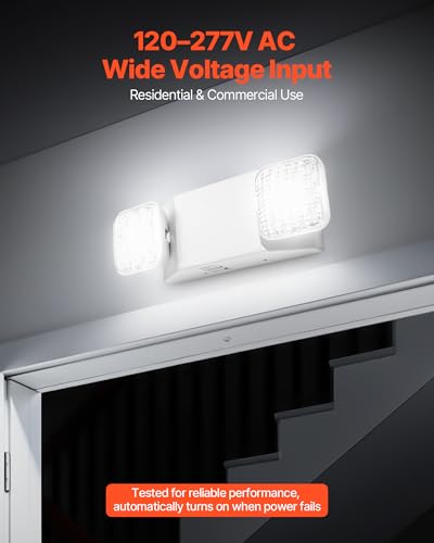 4 Pack Emergency Lights for Business