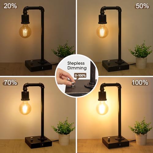 Industrial Table Lamp