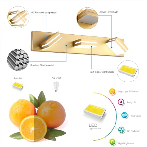 LED Modern Bathroom Vanity Light Fixtures