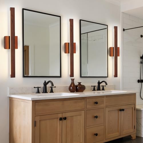 Modern Bathroom Light Fixtures Over Mirror