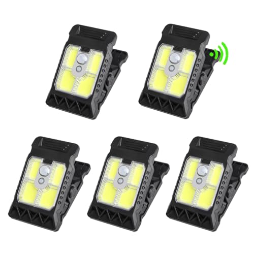 5 Pack Clip On Solar Lights Outdoor Waterproof (5 Count)