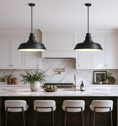 24" Oversized Barn Pendant Light
