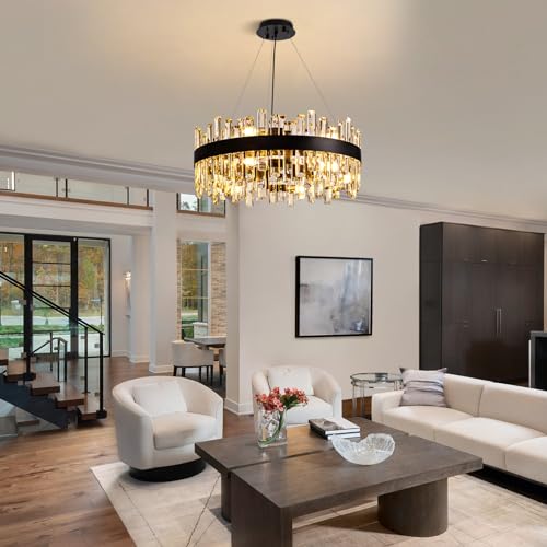 23.6'' Modern Crystal Chandelier
