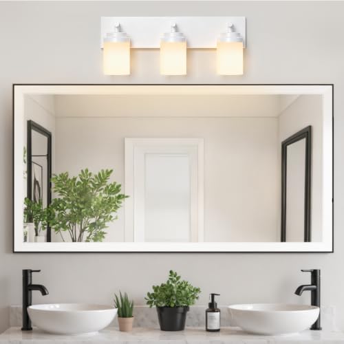 Bathroom Light Fixture White