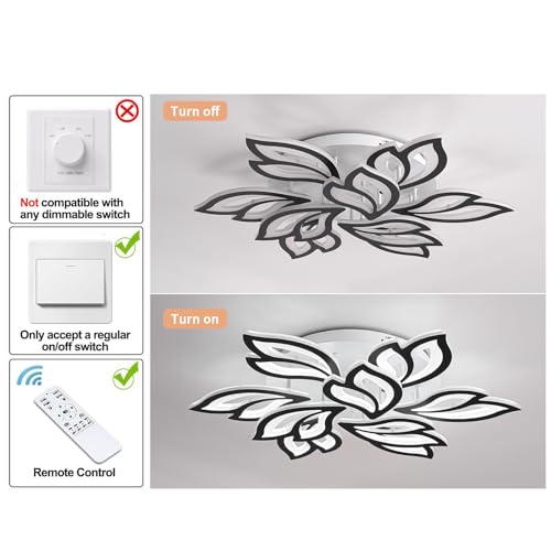 29.9" LED Flush Mount Ceiling Light