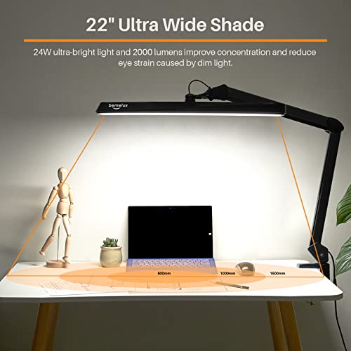 LED Architect Desk Lamp with Clamp