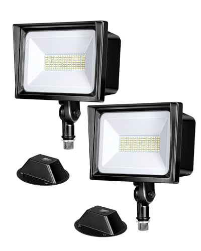 2 Pack 65W LED Outdoor Flood Light (2 Count)