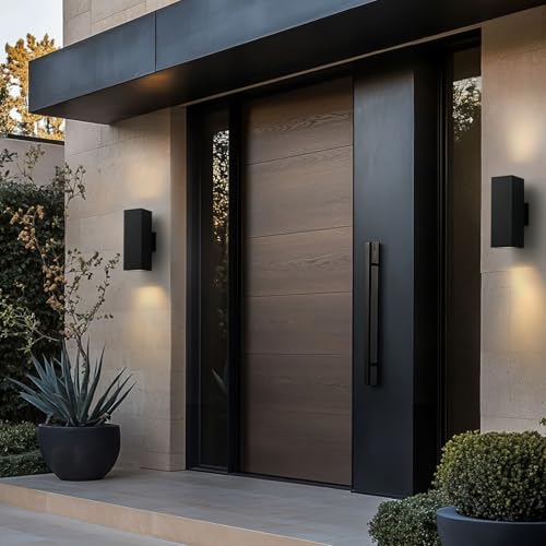 14" Modern Outdoor Porch Light (2 Count)