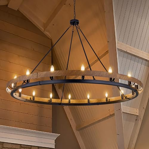 Extra Large Rustic Chandelier