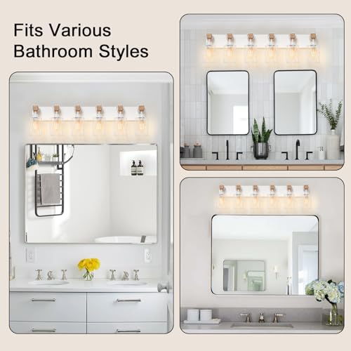 Farmhouse Bathroom Vanity Light